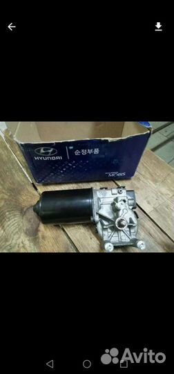 Моторчик омывателя лобового стекла Хундай туссан 2