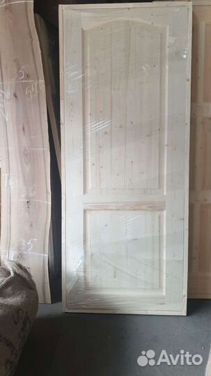 Двери из массива с коробкой усиленные