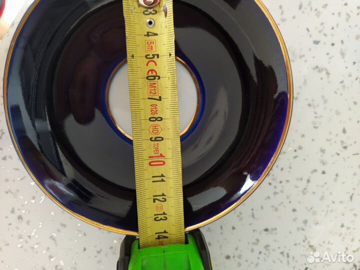 Чашка с блюдцем, тонкий фарфор лфз 1сорт