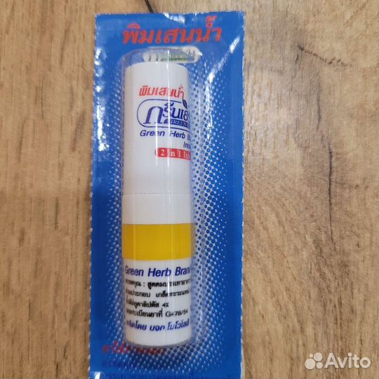 Тайский ингалятор-карандаш от насморка