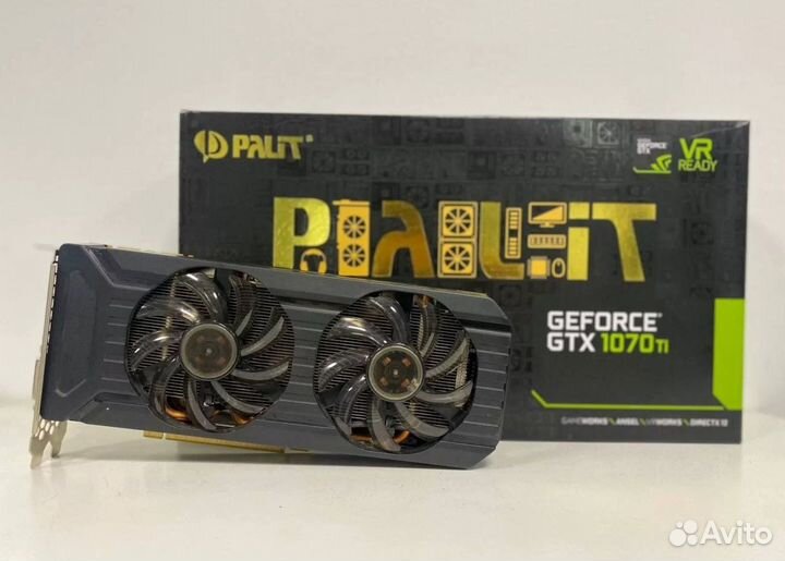 Gtx 1070 ti palit dual