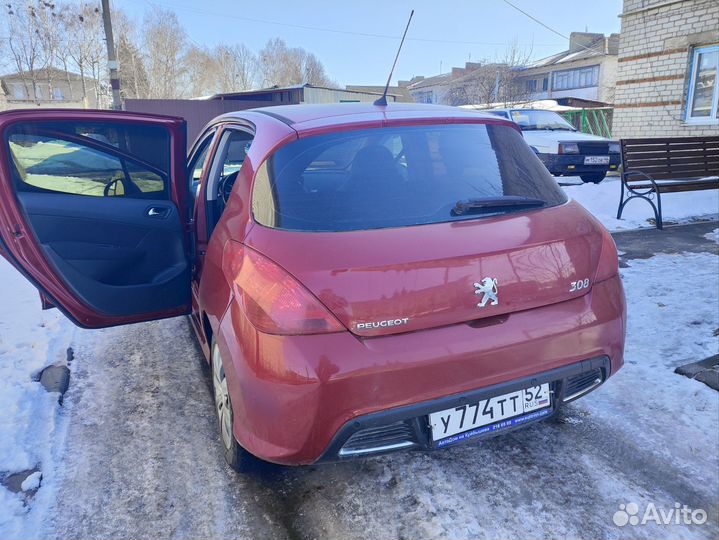 Запчасти на peugeot 308(разбор)