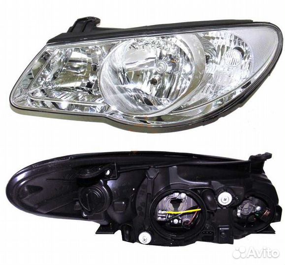 Фара левая правая для hyundai elantra HD (07-11)