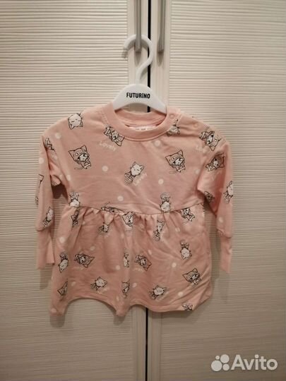 Платье для девочки 86