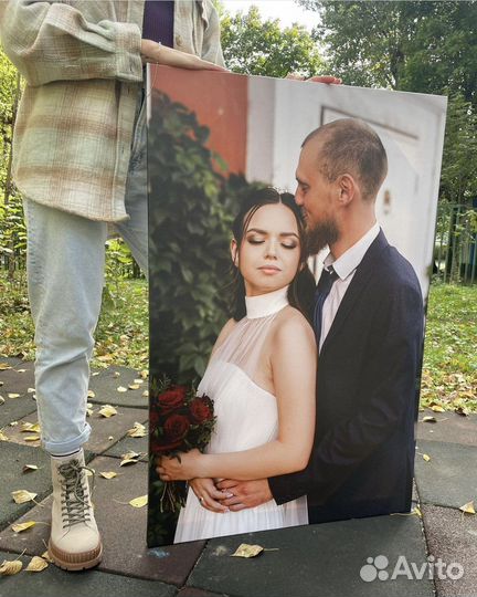 Портрет по фото на холсте, Печать на холсте