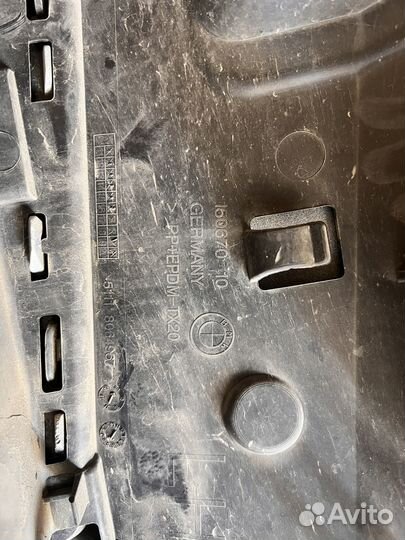 Передний бампер BMW g-30