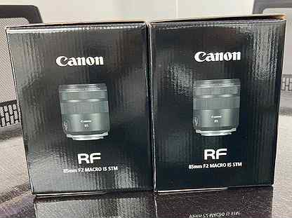 Canon RF 85mm f/2 Macro IS STM Новый-Гарантия