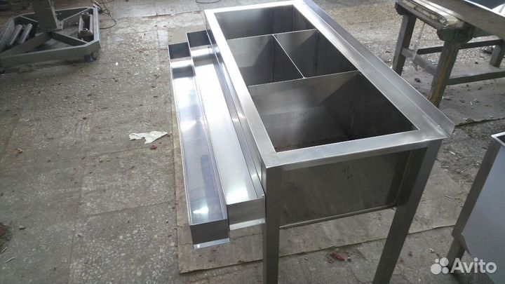 Барная станция из нержавейки