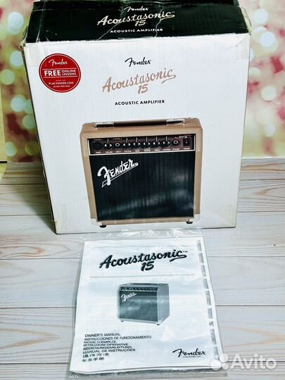 Комбоусилитель Fender Acoustasonic 15 combo