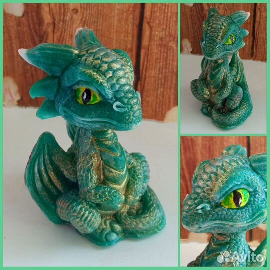 Подарки на новый год: Дракон (мыло ручной работы)