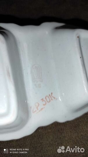 Икорница рижский фарфоровый завод и советский фарф