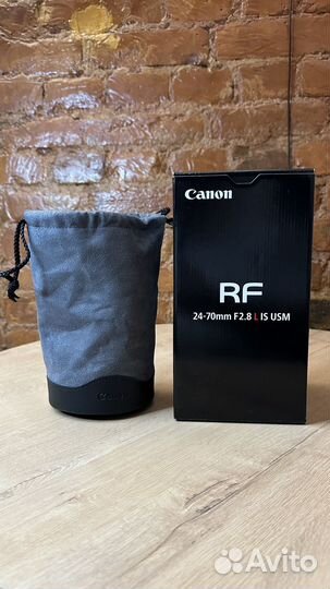 Canon RF 24-70 2.8 новый