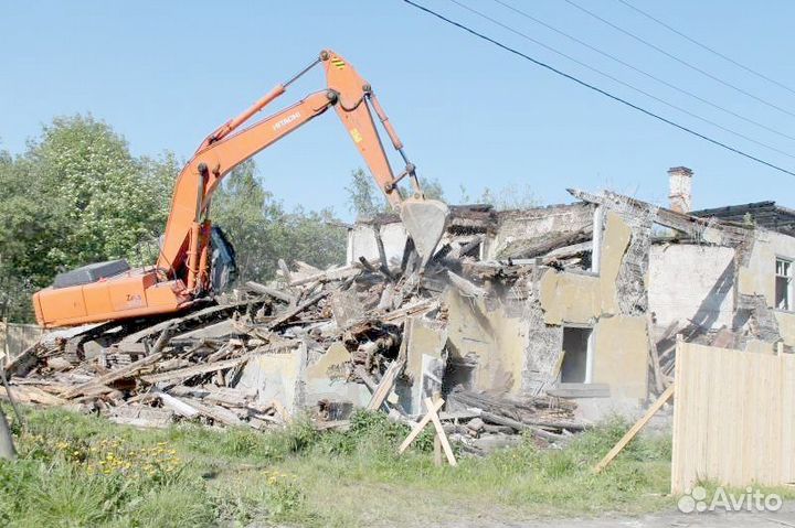 Демонтаж зданий и домов