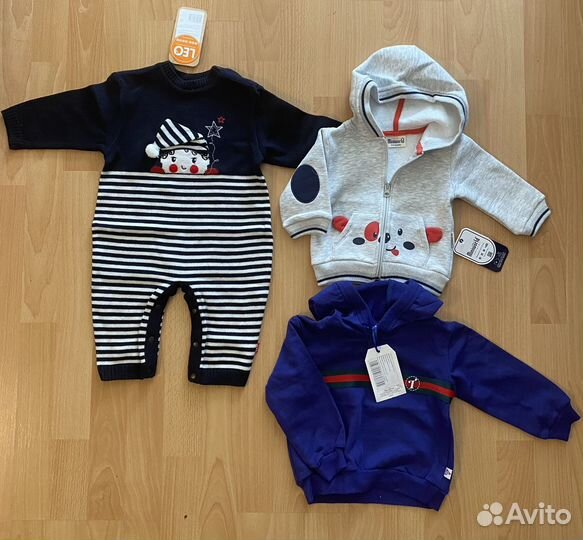 Новые вещи на мальчика р.74, 74, 86