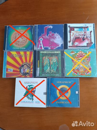 CD группы Аквариум