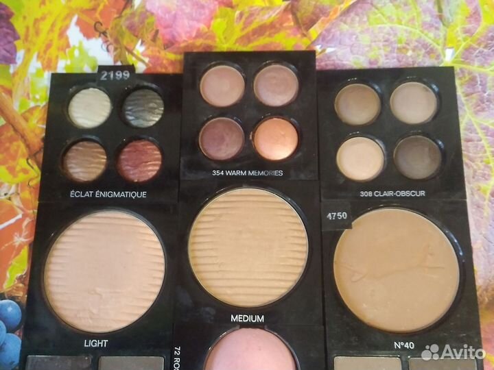 Chanel,тени,румяна,пудры