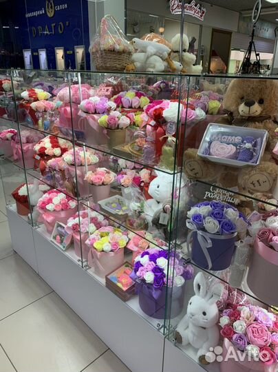 Букет цветов из мыла