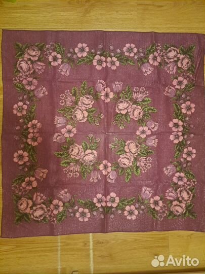 Платок с люрексом СССР