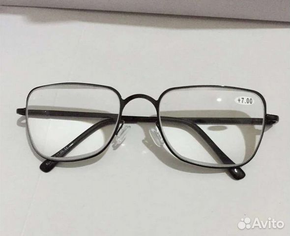 Очки для чтения + 7,00 прочные оптические линзы