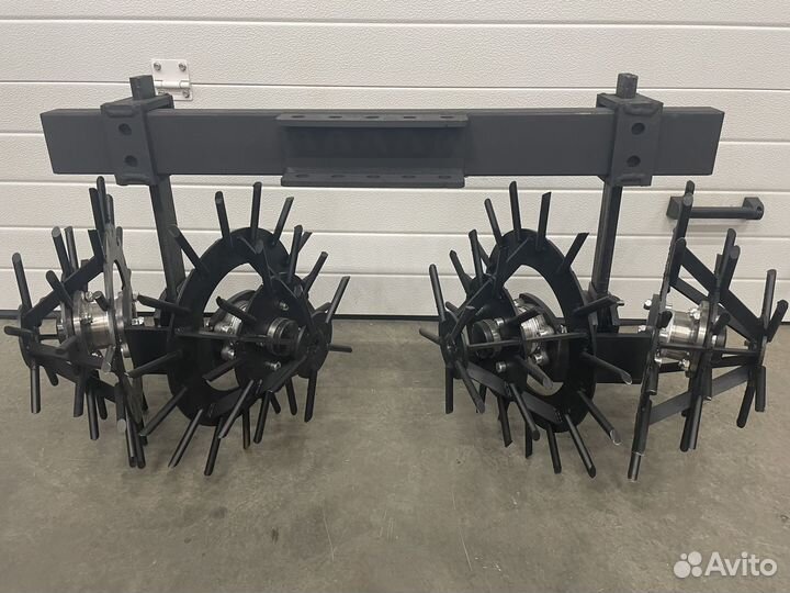 Еж Ежи Роторный рыхлитель для прополки картофеля