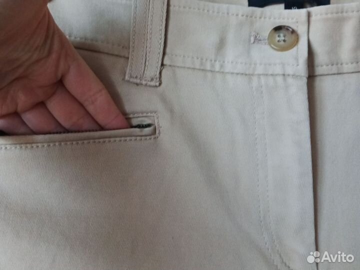 Плотные брюки прямые Talbots L
