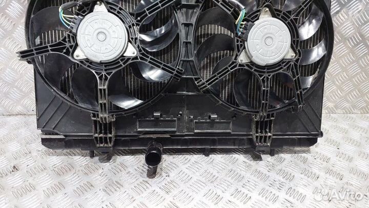 Б/У Б/У Радиатор основной В сборе с вентилятором