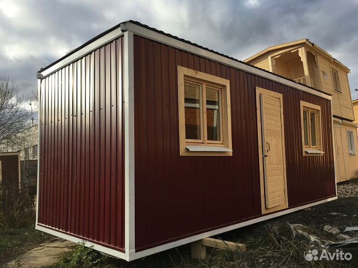 Бытовки деревянные и железные