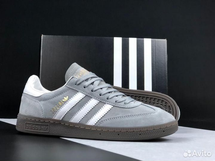 Кроссовки Adidas Handball Spezial Grey (36-45)