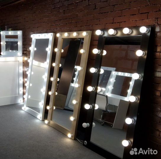 Зеркала грим лампосками