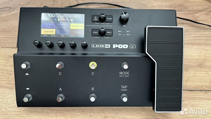 Гитарный процессор Line 6 POD Go