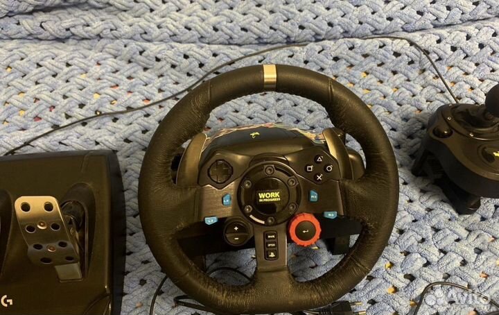 Logitech G29 + Shifter игровой руль