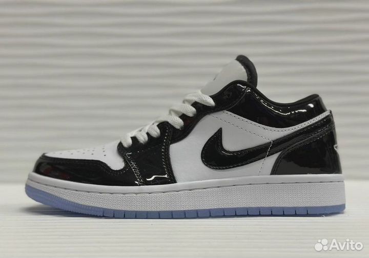 Nike air Jordan 1 Low Concord Глянцевые