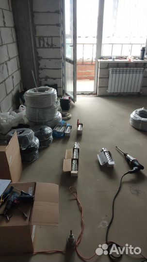 Работа электромонтажника