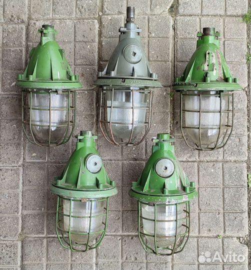 Фонари промышленные СССР