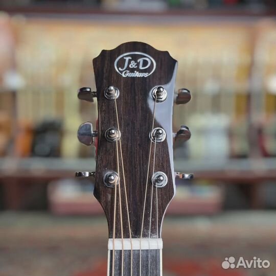 Электроакустическая гитара J&D Guitars AT-130SCE N