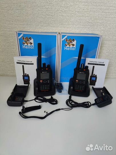 Комплект раций motorola GP-UV650 новые 2 штуки