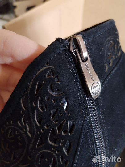 Ботильоны Mascotte замша