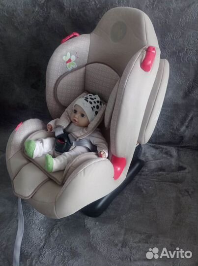 Автокресло 9-25кг с наклоном