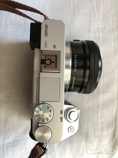 Sony alpha ilce 6400 with kit lens 16-50mm