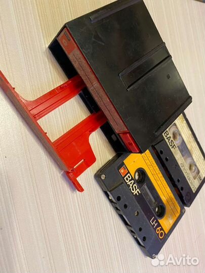 Кейс basf и 2 аудиокассеты