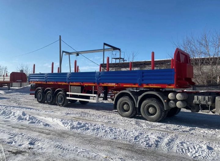 Полуприцеп бортовой Политранс ТСП 94171, 2023