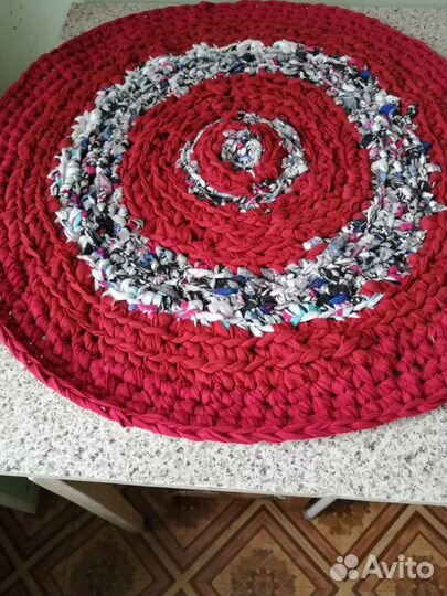 Коврики самовязанные