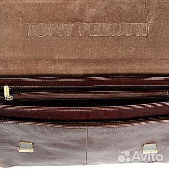 Портфель Tony Perotti (Италия) кожаный новый