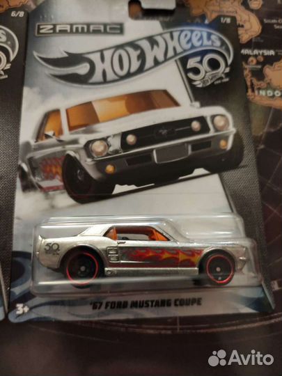 Hot Wheels 50th Zamac поштучно