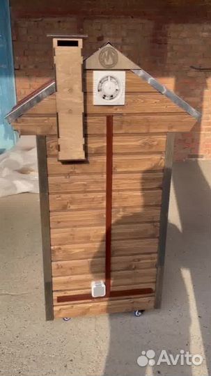 Электростатическая коптильня для горячего копчения