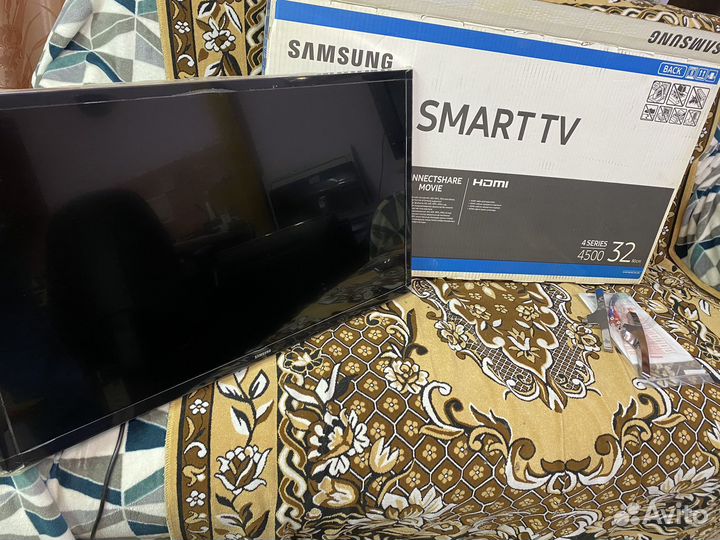 Samsung SMART tv-wifi 32 в коробке