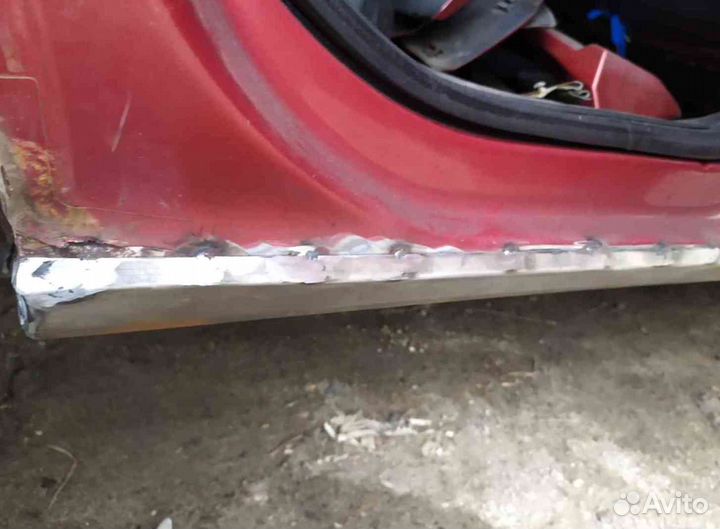 Пороги для Chevrolet Niva 1998-2020 (21236)