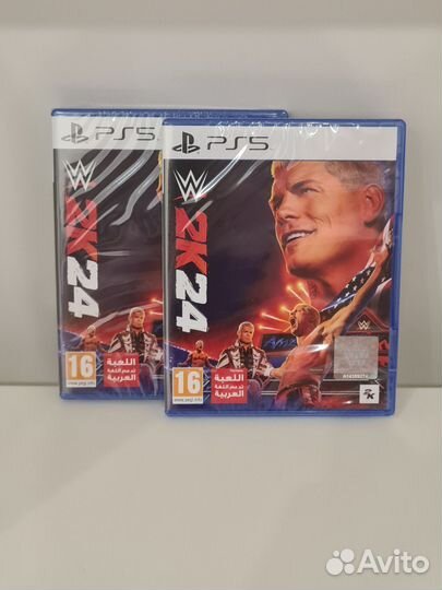 Wwe 2k24 ps5 (диск новый)