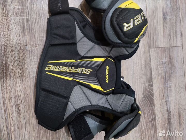 Нагрудник хоккейный yth l bauer 1s