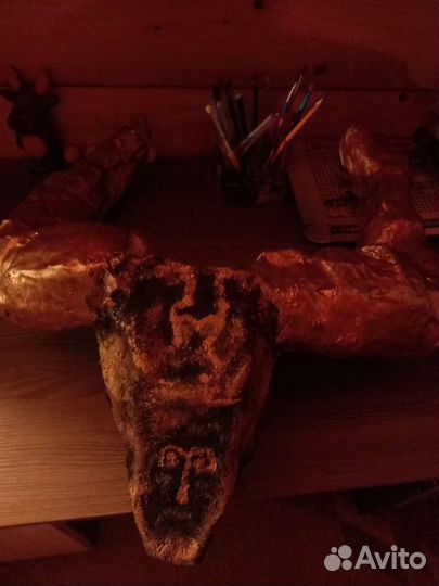 Маска барана для декорации